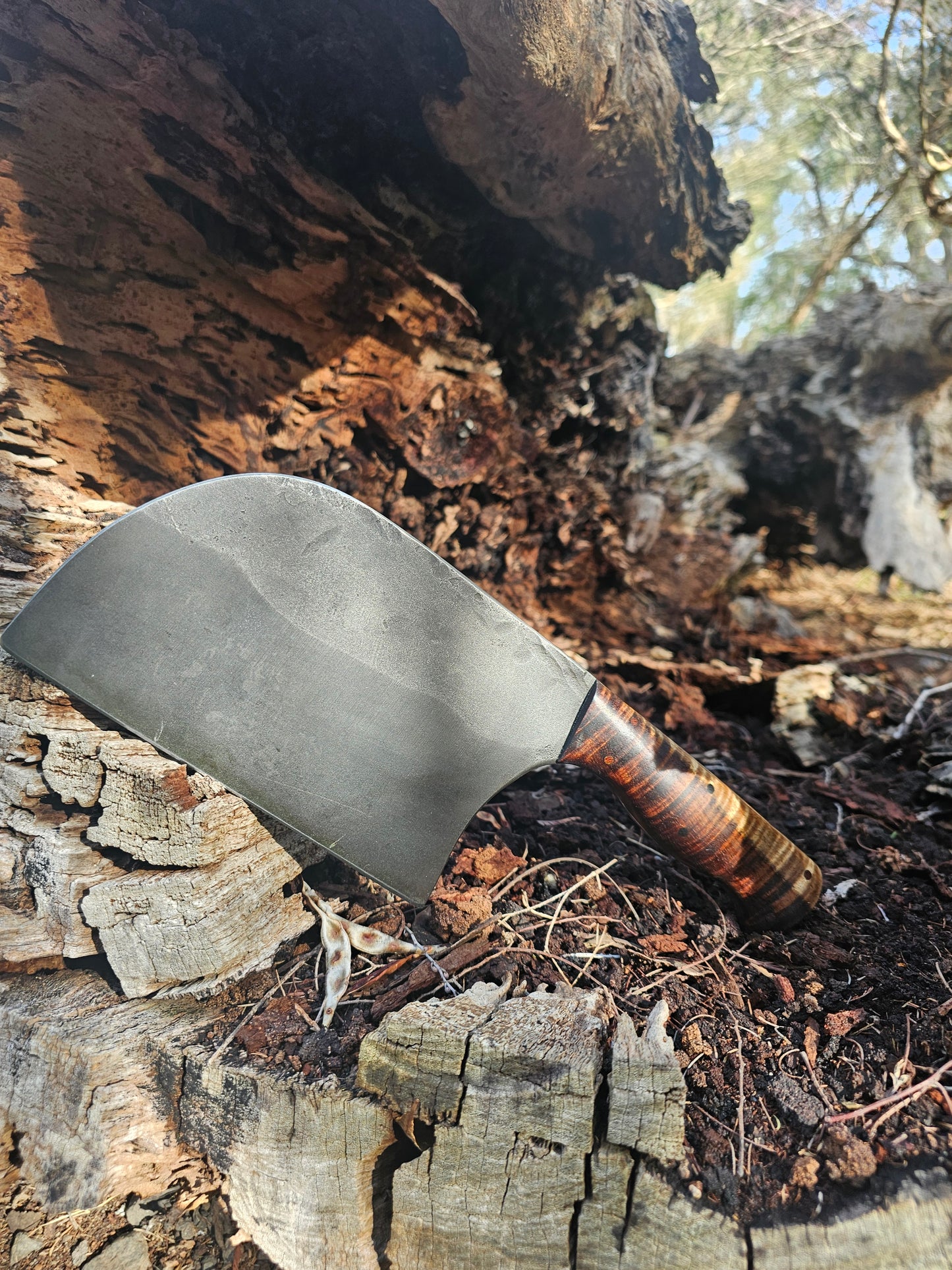 Serbian Cleaver Kitchen Knife